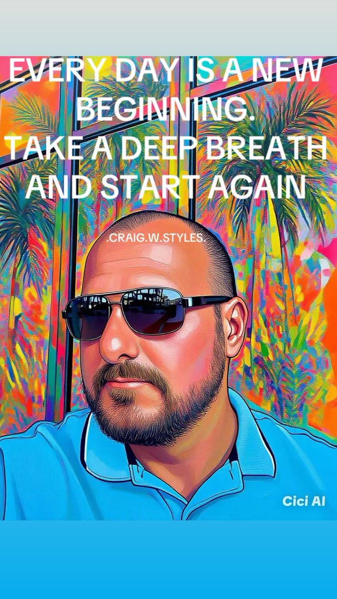 “ EVERY DAY IS A NEW BEGINNING “