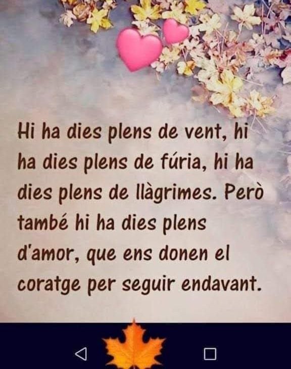 Bona setmana gent bonica👍😘😘