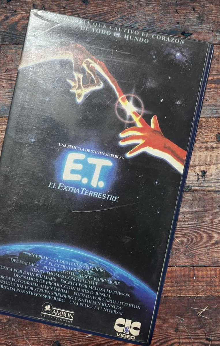 📼 VHS • E.T. El extraterrestre