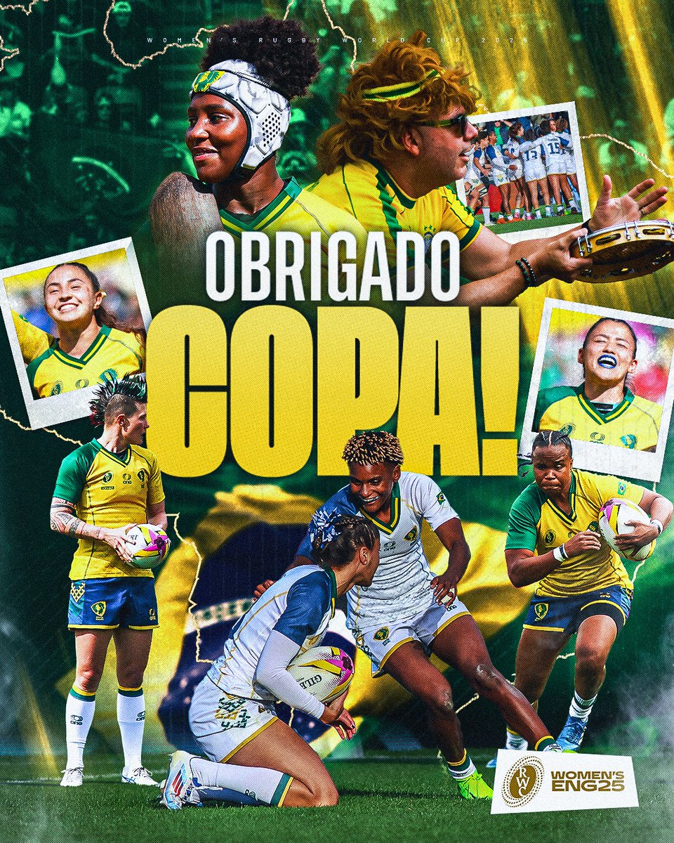 Puro orgulho do que fizemos 

#RWC2025 #JogueComoUmaYara #Yaras #BrasilRugby