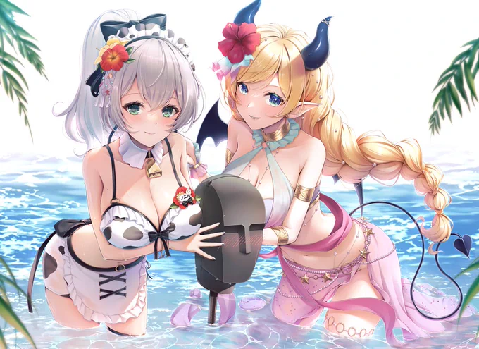 おはようございます! なんとなく分かっていた方もいると思いますが、この夏に描こうとしていたイラストが、やっとこさできあがったっ(/・ω・)/ 波の音を聴きながらドキドキしたい夏 #ノエラート #しょこらーと