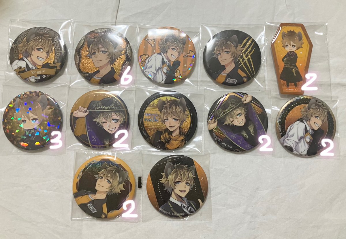 TEN_buff_'s tweet photo. 呪術廻戦 グッズ 買取 回収 交換 異作品
譲】
ラギー レオナ フロイドアズール イデア ジャミルetc…
求】
ALT記載＋送料or鬼滅の刃(愈史郎、炭治郎など優先に誰でも◎)＞プロカ記載キャラ

・複数お迎えの場合送料負担可能
・グッズ整理のため前向きに交換検討いたします
 #おいね取引 https://t.co/WWfPSRmEpY