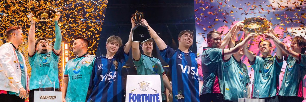 #NewHeader 

THE KINGS OF BATTLE ROYALE. 

ثلاث بطولات عالم في ألعاب الباتل رويال 🔥

🏆🏆🏆