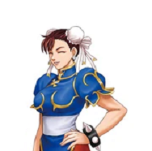 ChunLiParody's tweet photo. "Believe it or not, I've still been given compliments after sustaining such injuries from battle."

She turns her attention to Trent.

"I don't think Drago is talking about you and I, but rather others who can be a bit too extreme, haha!" https://t.co/c4vdIIYqPT