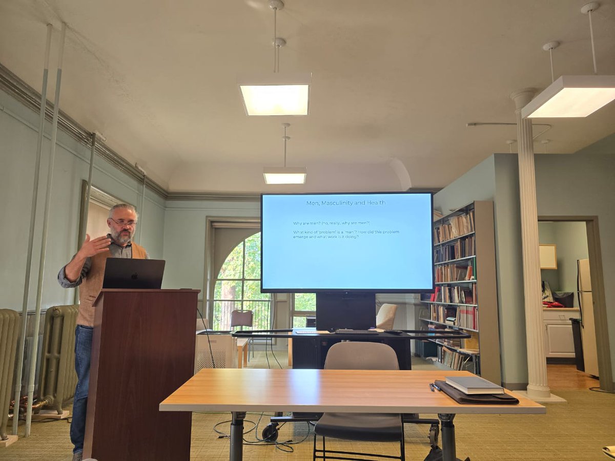 UVaAnthro's tweet photo. Thanks to everyone who came to the kick-off of the Anthropology Faculty Sharing Series with Chris Colvin!
Great start, this was just the first of many. Stay tuned! https://t.co/VA09CmZtwK