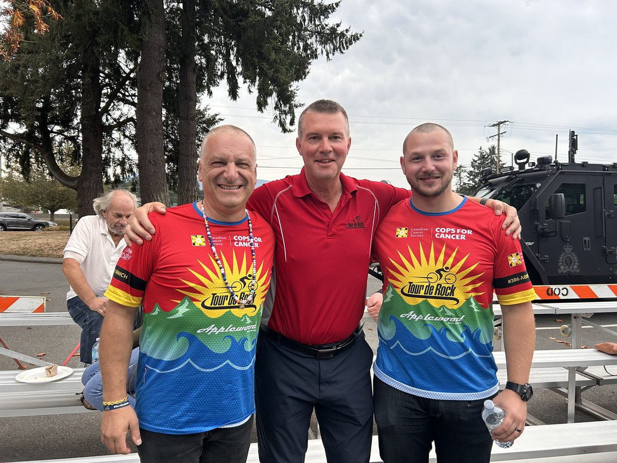 What a great Event such fun lots of donations made to Cops for Cancer riders Will Arnold Experience Cycling Cst. Kyle Hick NC/Duncan RCMP and Jen Carter Paramedic BCEHS Mill Bay.  Great music, great sponsors. Thank you All - Thanks to Red Arrow Brewing -3rd year Hosting 🫶