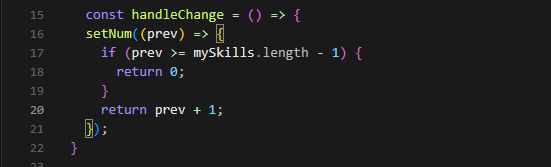 techyFyedSuru's tweet image. What did you say about understanding the basics of chosen language again?

The handleChange function in the two images does the same thing even though one looks more stressful.
Thanks to the power of Modulus operator.

#React, #function #javascriptjoke #Frontend  #WebDevelopment