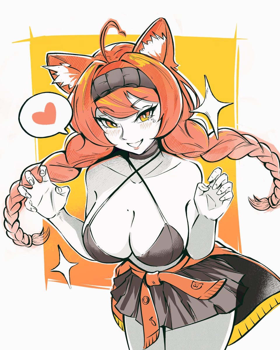 Ough one of my very first viewers made the freaking cutest fanart and I had to share it 😭😭😭

<a href="/Dinoomar/">Omar Dino</a> thank you so much for hanging around since the beginning and being such a good friend to me wtfweak 🧡🧡