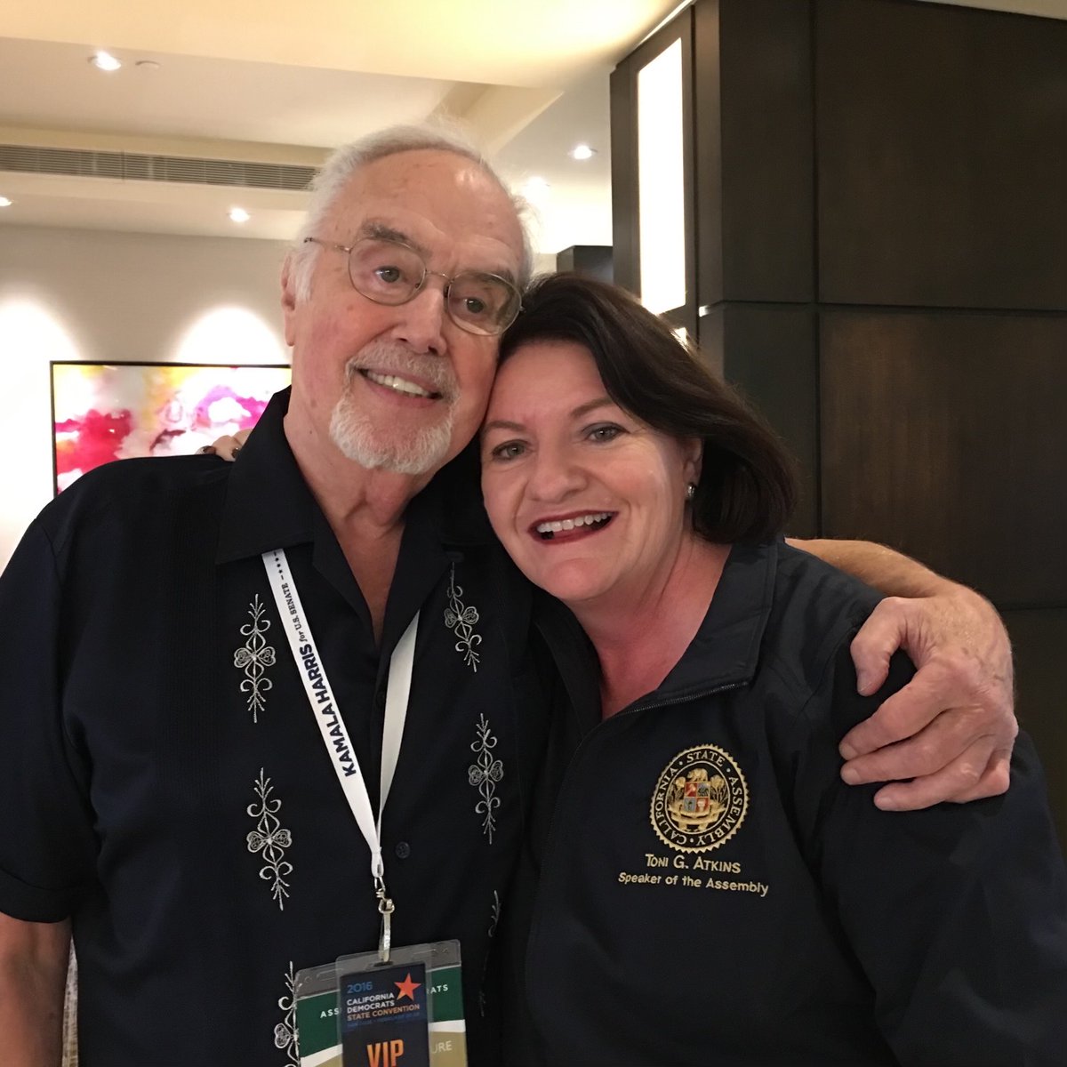 Toni G. Atkins tweet media