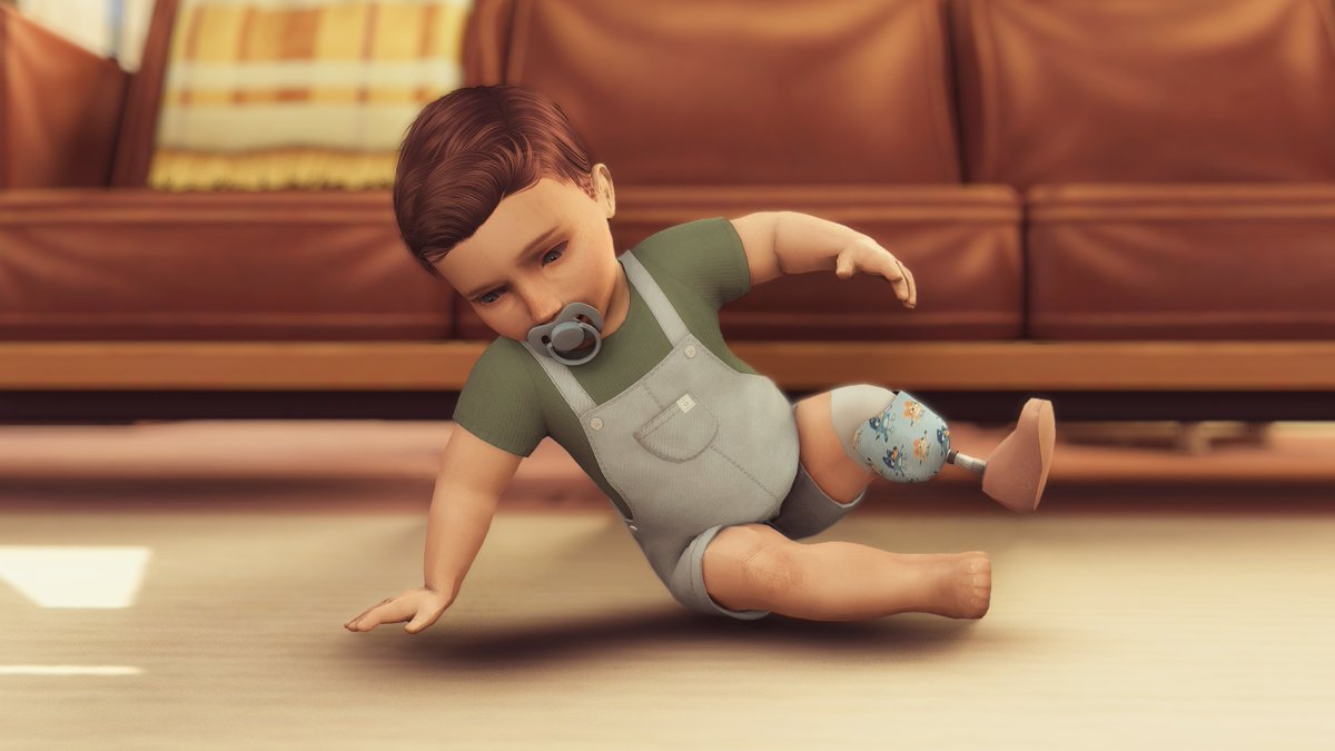 tommeraascc's tweet image. my prosthetic legs cc for all ages has been released in early access on my patreon, public release on september 26th! link in bio 🫶 i hope y'all like them they were a crazy amount of work!