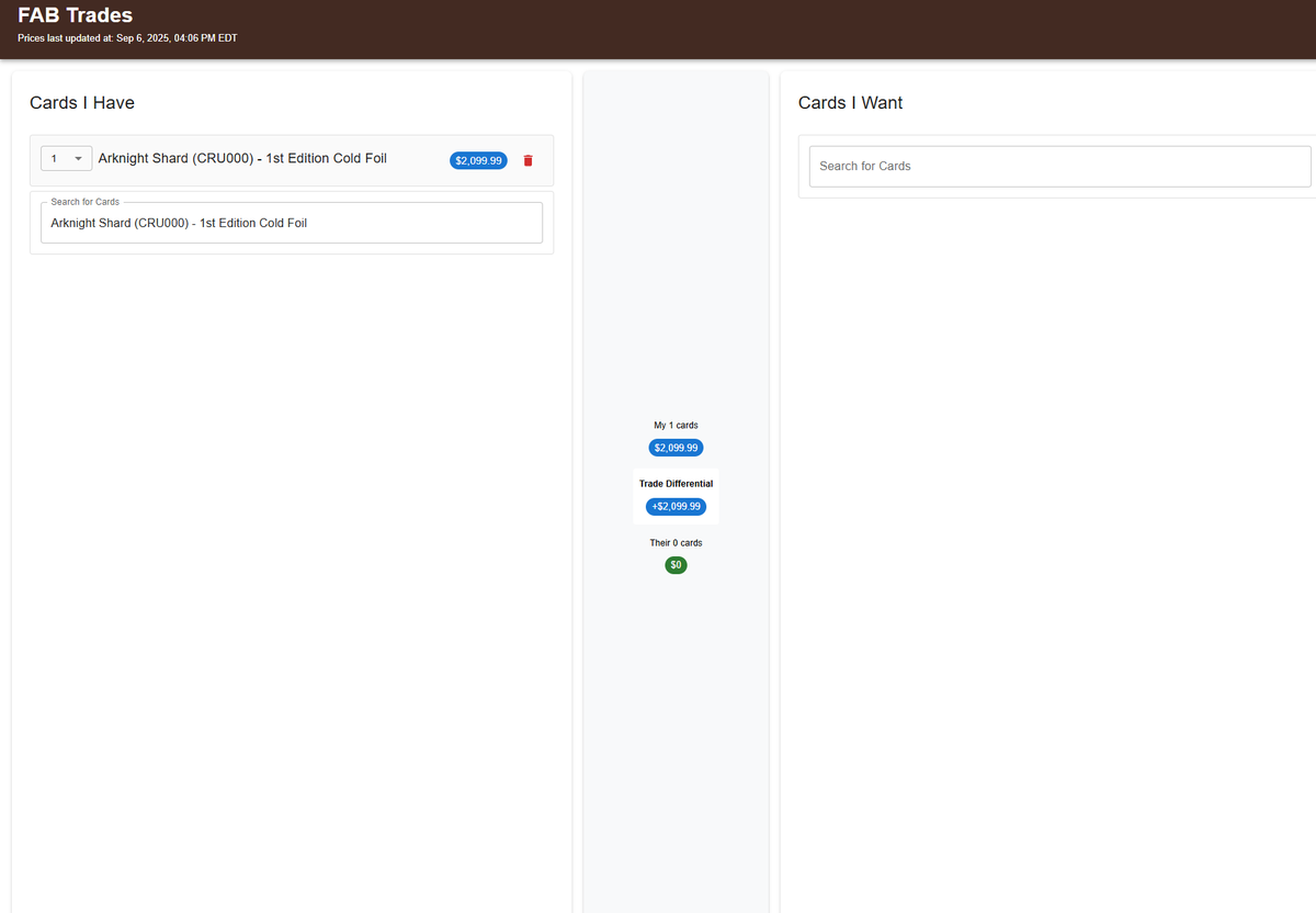 mx_bloom's tweet image. Made fabtrades.net reactive so should be easier to use on browser #fabtcg