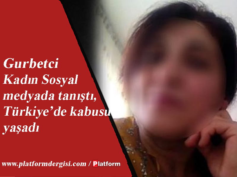 Gurbetci Kadın Sosyal medyada tanıştı, Türkiye’de kabusu yaşadı

#Fransa #Türkiye

platformdergisi.com/yazi/haberler/…