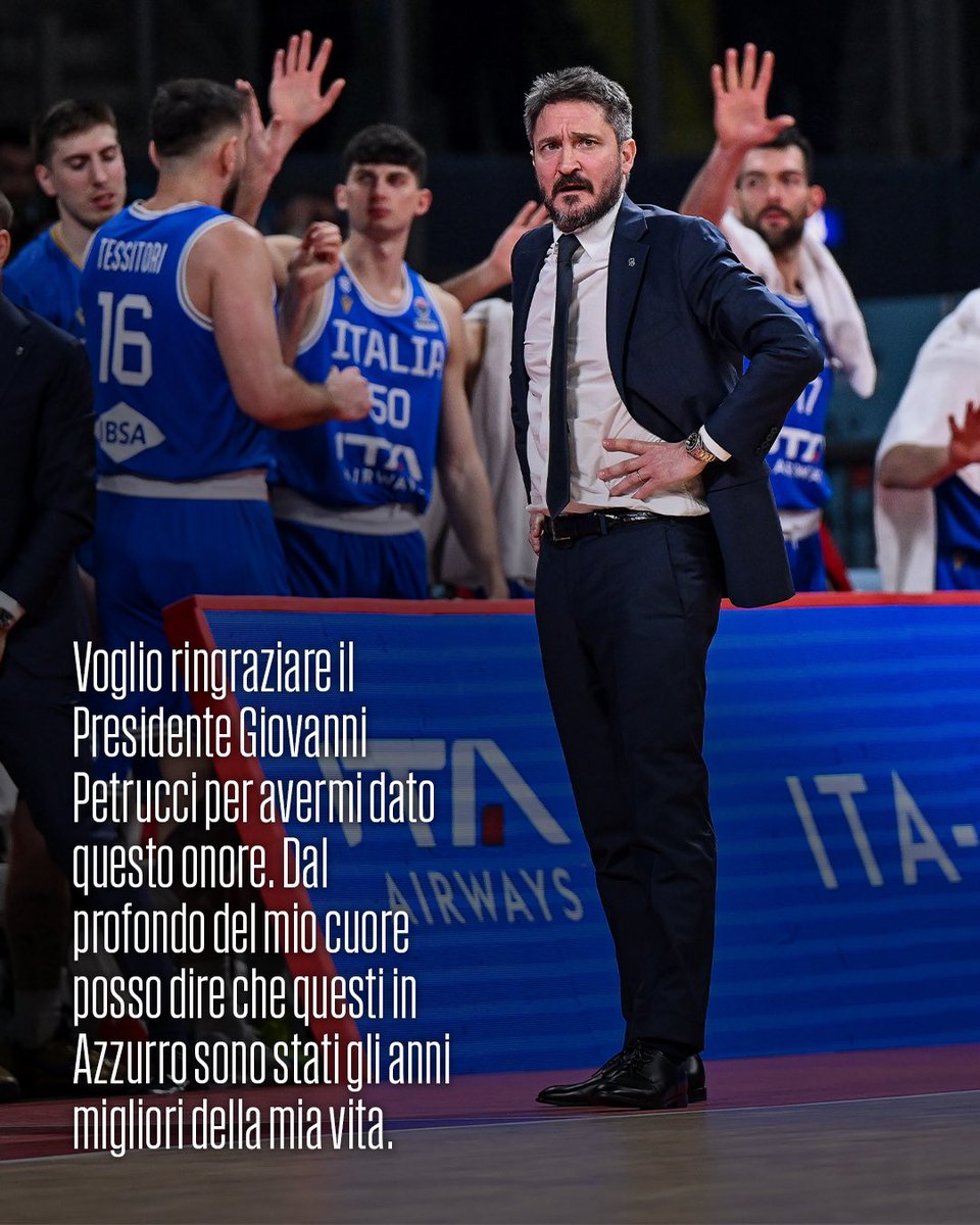Non basterà mai un 'grazie' 💙

#Italbasket