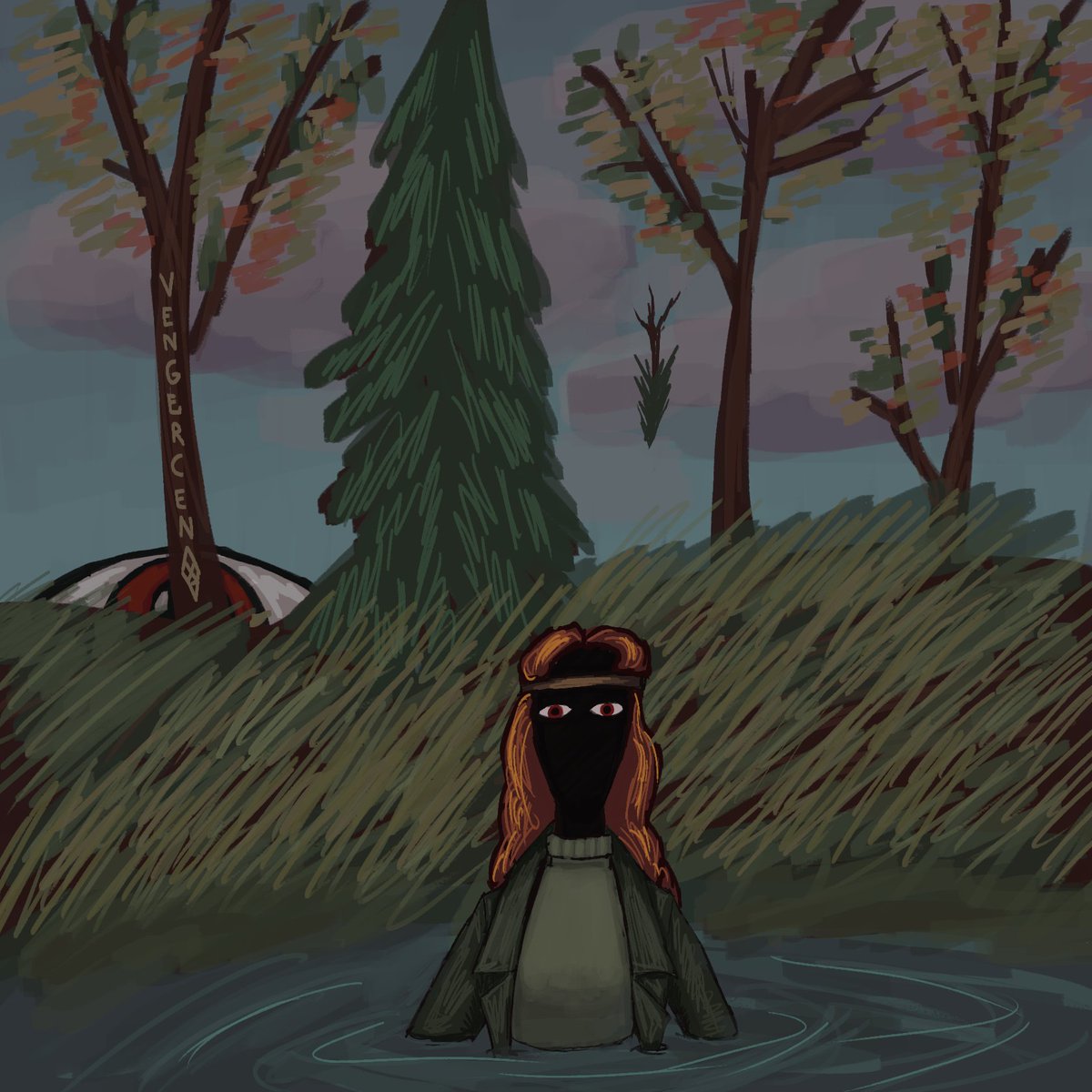 Vengercen's tweet photo. You are walking through the forest and  meet her. What will you do https://t.co/MfOE5dlfqN