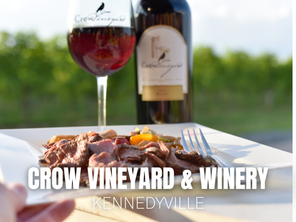 Meet the farms on the Maryland Farm Tours! Enjoy a winery tour, tastings (ages 21+) and a behind-the-scenes look at the Angus Beef operation at Crow Vineyard &amp; Winery. marylandfarmtours.com We can't wait to see you at the #MarylandFarmTours!