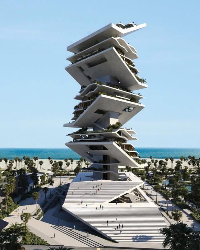 Shoupé Tower is a visionary mixed-use high-rise planned by KanLan for the Babolsar coastline in Mazandaran, Iran.