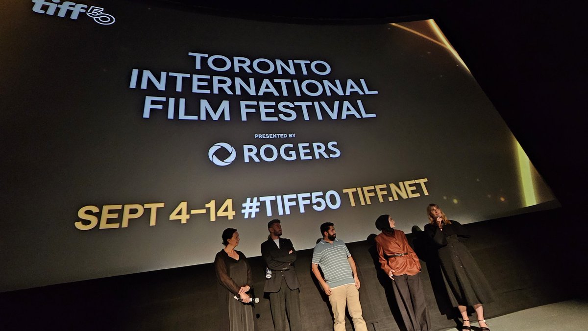 Turkish cinema is represented by Director Şeyhmus Altun's "As We Breathe" at this year's Toronto International Film Festival. The movie has made its world premiere today at the TIFF 50. 

Warmest congratulations to Director Altun, Producer Fevziye Hazal Yazan and their team.