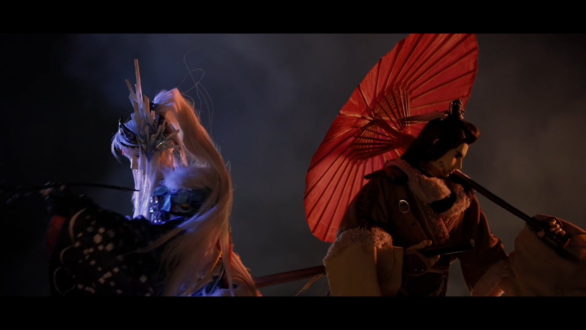 Fuck my chungus sleep schedule but finished re-watching Thunderbolt Fantasy bc it was a friends first time seeing it. Final movie still excellent at making me cry, what a once in a lifetime show