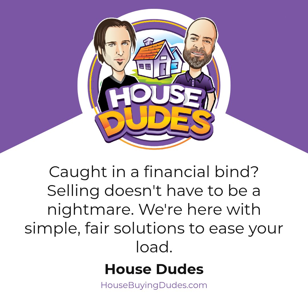 Financial stress is heavy. 😔 Selling your home quickly shouldn't add to it. We get it. You deserve clear, supportive options.

Take back control.
Contact us for a fair offer!

#HomeSale #FinancialHelp #QuickSale #StressFree #HouseDudes