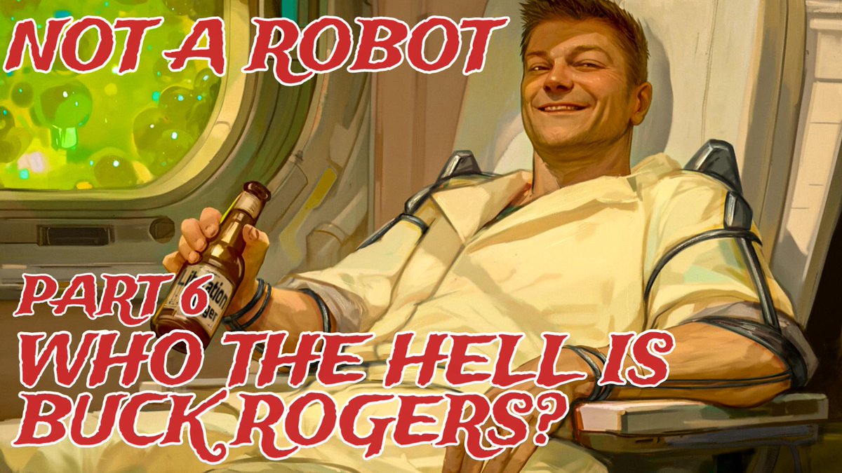 Chapter 6 - "Not A Robot"

Carter continues his rehabilitation, and finds out a few details about the future he finds himself in, most notably about how his new companion, Cain, is a synthetic intellect.

youtu.be/qhd9msWCw_U

#scifi #sciencefiction #scifibooks #bookstweet