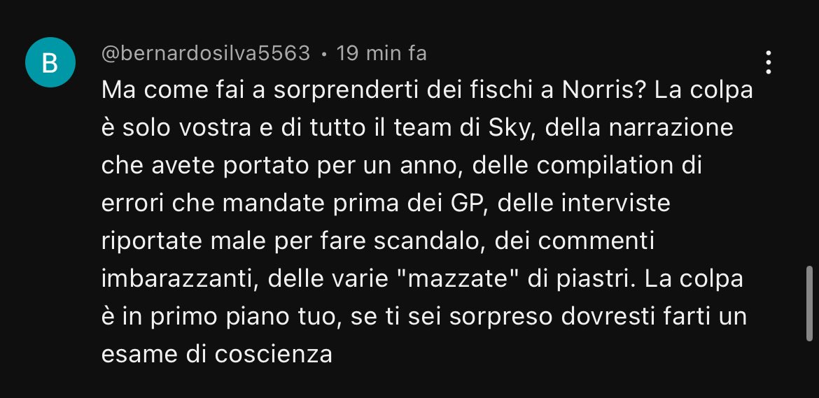 Mi sto per commuovere