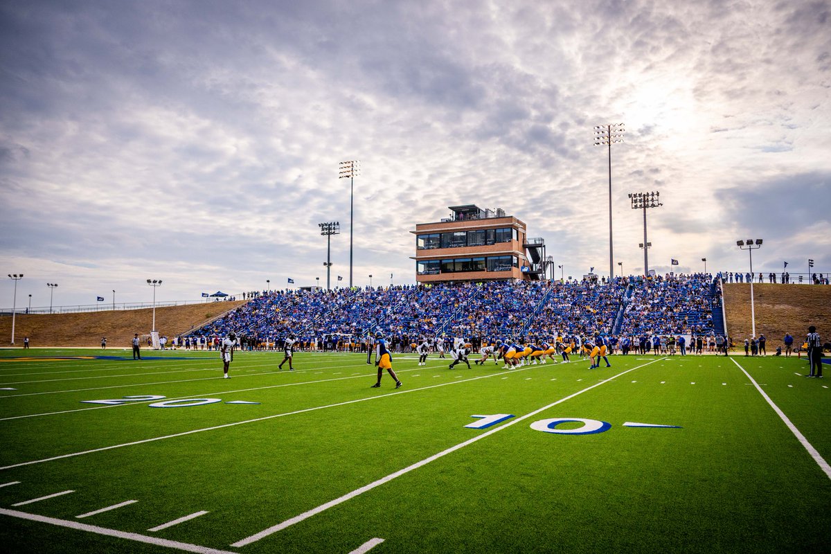 AngeloStatePres's tweet image. It was good to be back at LeGrand Stadium at 1st Community Credit Union Field with the #RamFam and our amazing Ram Fans!