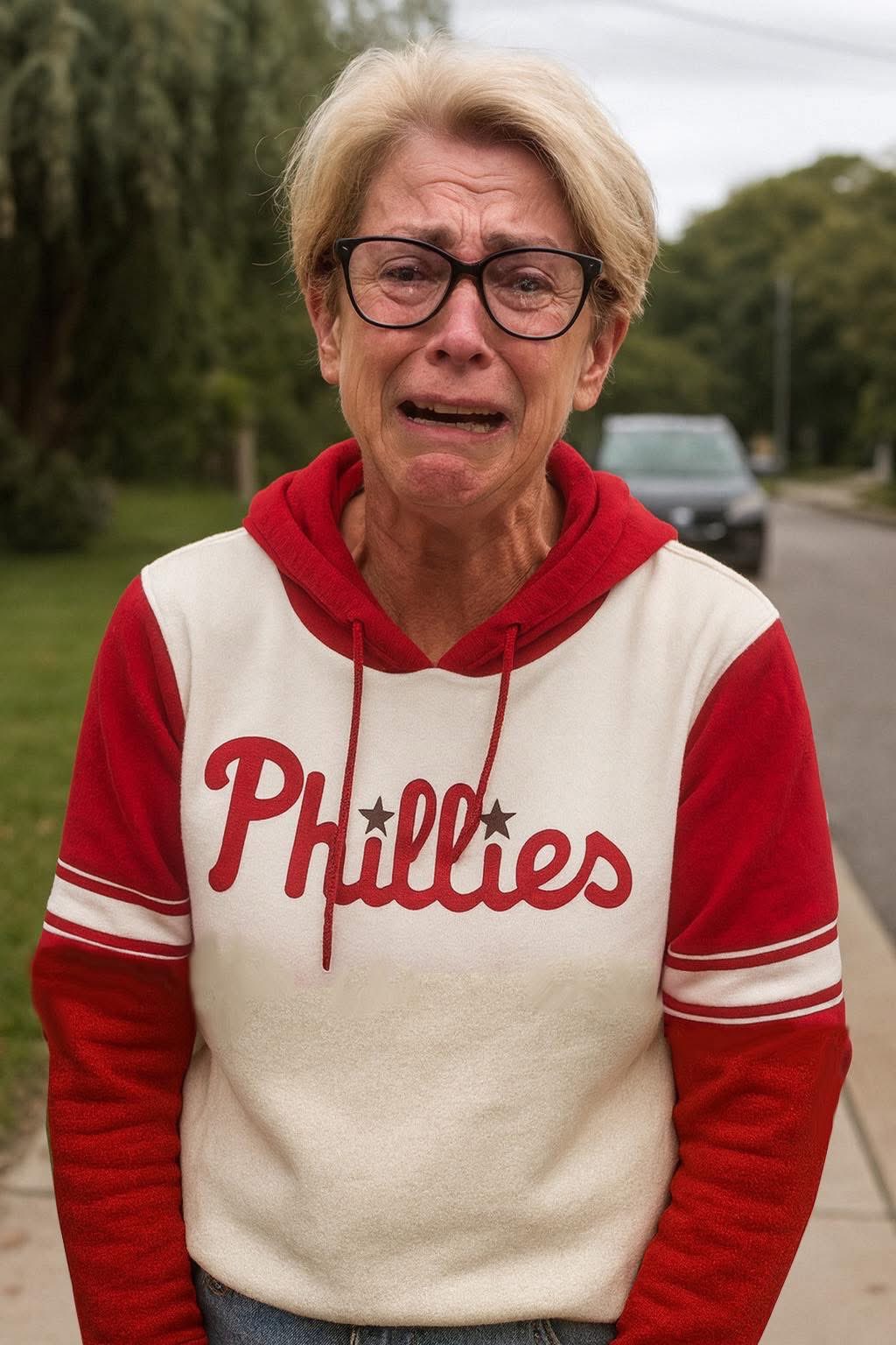 kevin smith on X: "BREAKING:🚨🚨 Phillies Karen makes public announcement. She claims she can't leave her house now without everyone booing at her no matter where she goes. She says everyone is