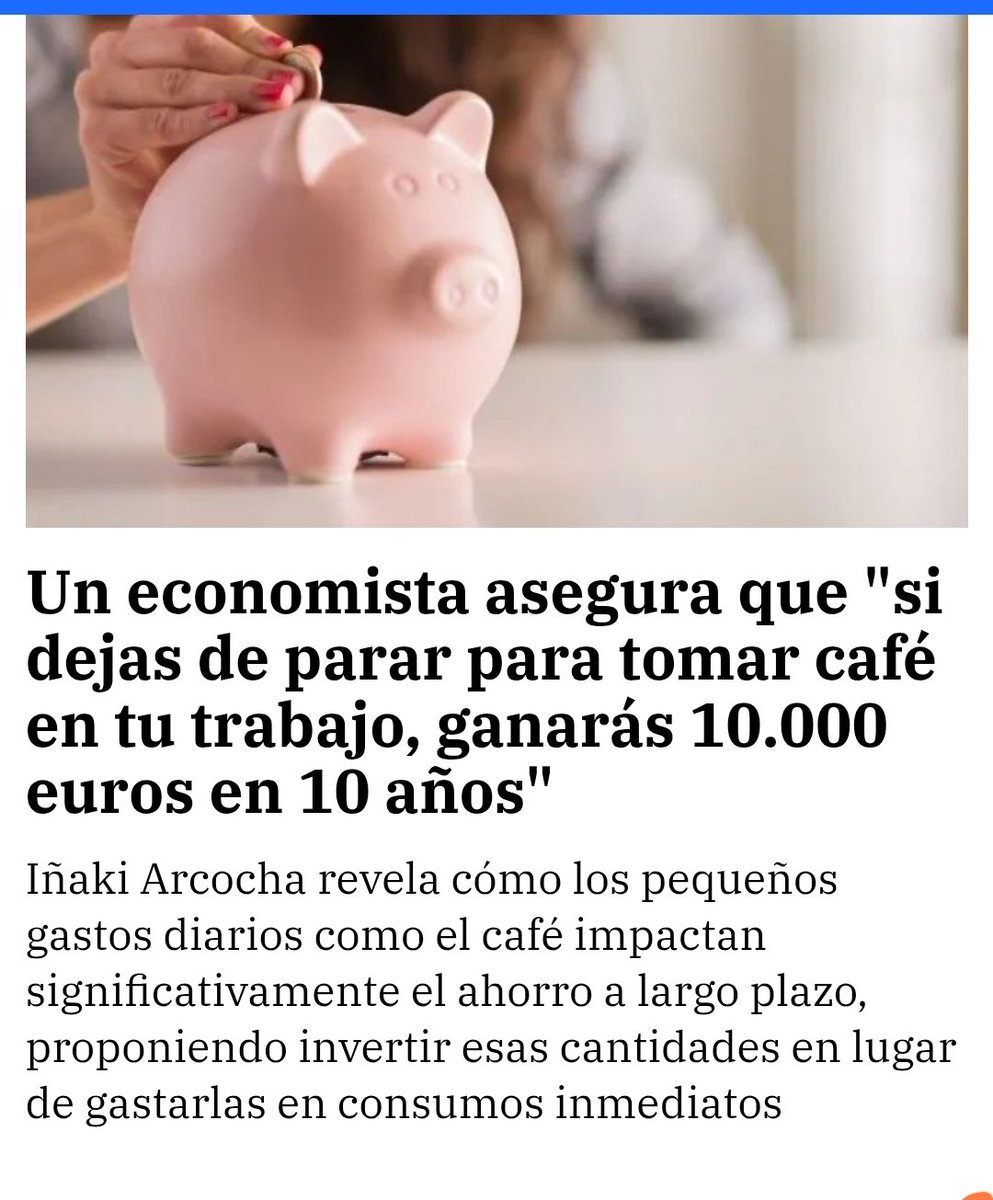 Yo también soy economista y te recomiendo parar a tomar el café, socializar, hablar, reir, compartir y cuidar a las y los que trabajan diariamente contigo. Es la mejor inversión que puedes hacer 😜