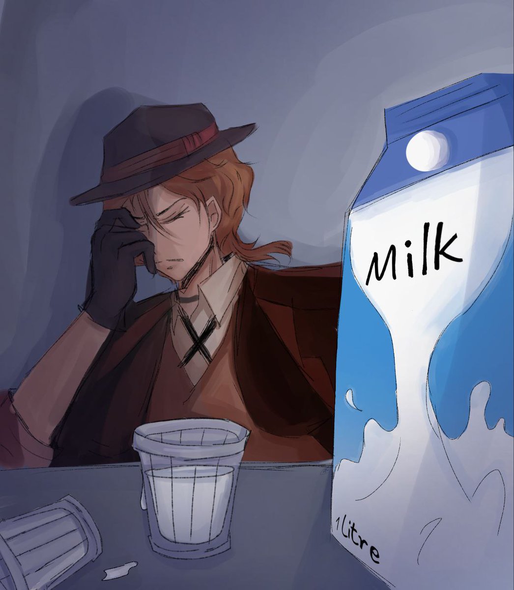 FalseDmitriy1's tweet photo. Milkoholic  #chuuya https://t.co/UoybupczbB