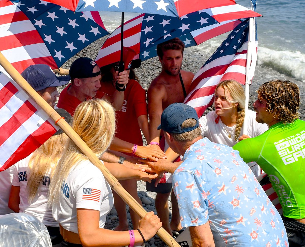 <a href="/nayibbukele/">Nayib Bukele</a> #SurfCity | Competidores de todo el mundo se han dado cita en La Bocana y El Sunzal, en La Libertad Costa, en el desarrollo del Surf City El Salvador ISA World Surfing Games. #SecretaríaDePrensa