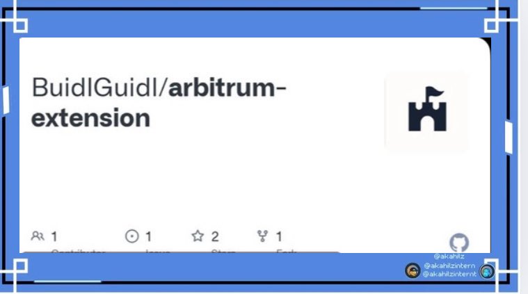 akahilzinternt's tweet photo. 1/🚀 Big news for devs!
@buidlguidl & @arbitrum just rolled out the @arbitrum Extension for Scaffold-ETH
Now, building on @arbitrum just got a whole lot faster & easier.
#Arbitrum #ARB #buidlguidl https://t.co/wcONm2c9g2