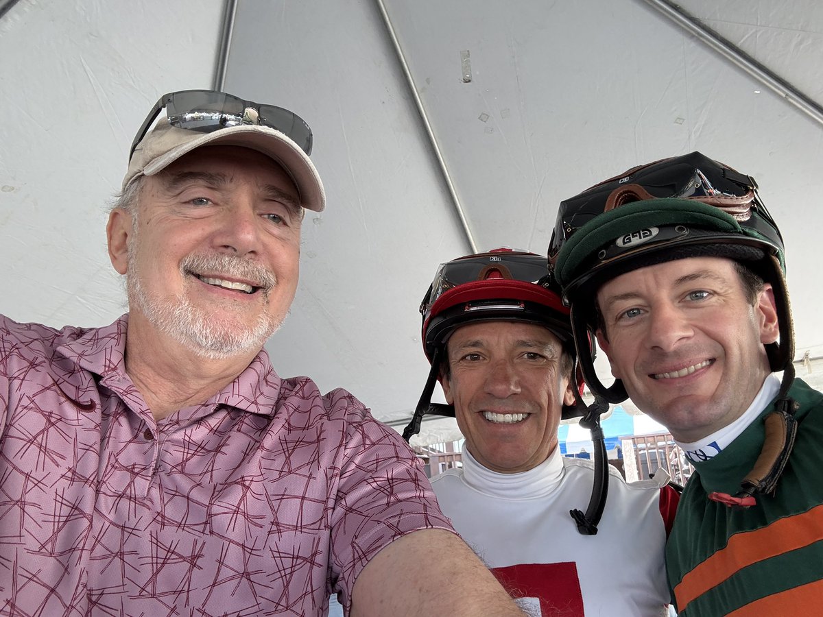 <a href="/SheaLeparoux/">Shea Leparoux</a> <a href="/leparoux_nicole/">Nicole Leparoux</a> <a href="/leparou43606525/">leparoux</a> <a href="/JulienLeparoux/">Julien Leparoux</a> First I wished THE MAN good luck, the HE wins the 6th. So proud, so happy. I hope you guys are doing well 😁