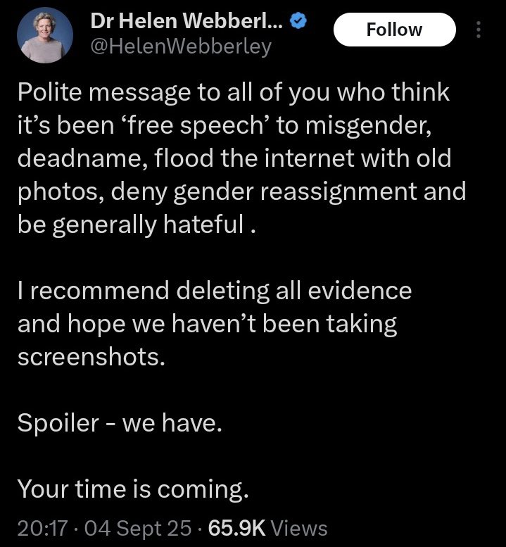 salltweets's tweet image. What she is describing is quite literally free speech.