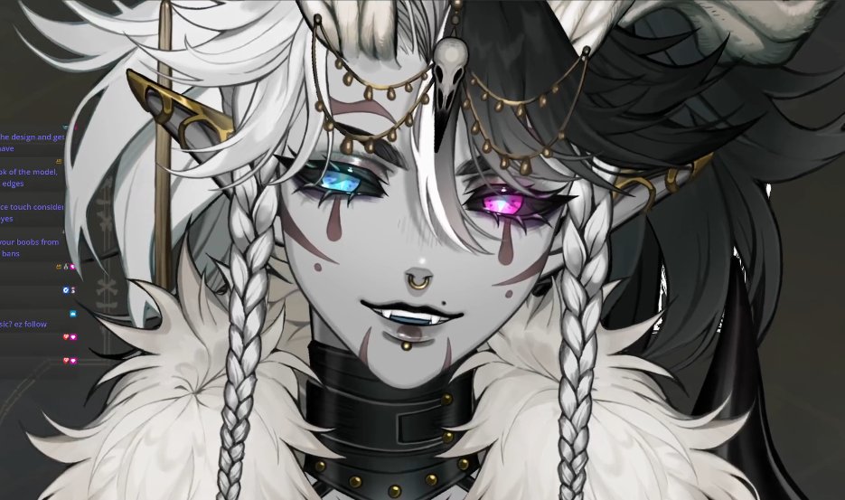 LOOK AT THE STOMPERS ON <a href="/AtteraNox/">⏳Attera Nox⌛ (Dracolich VTuber)</a> 3.0 👀

AND THAT SMILE??? 💙