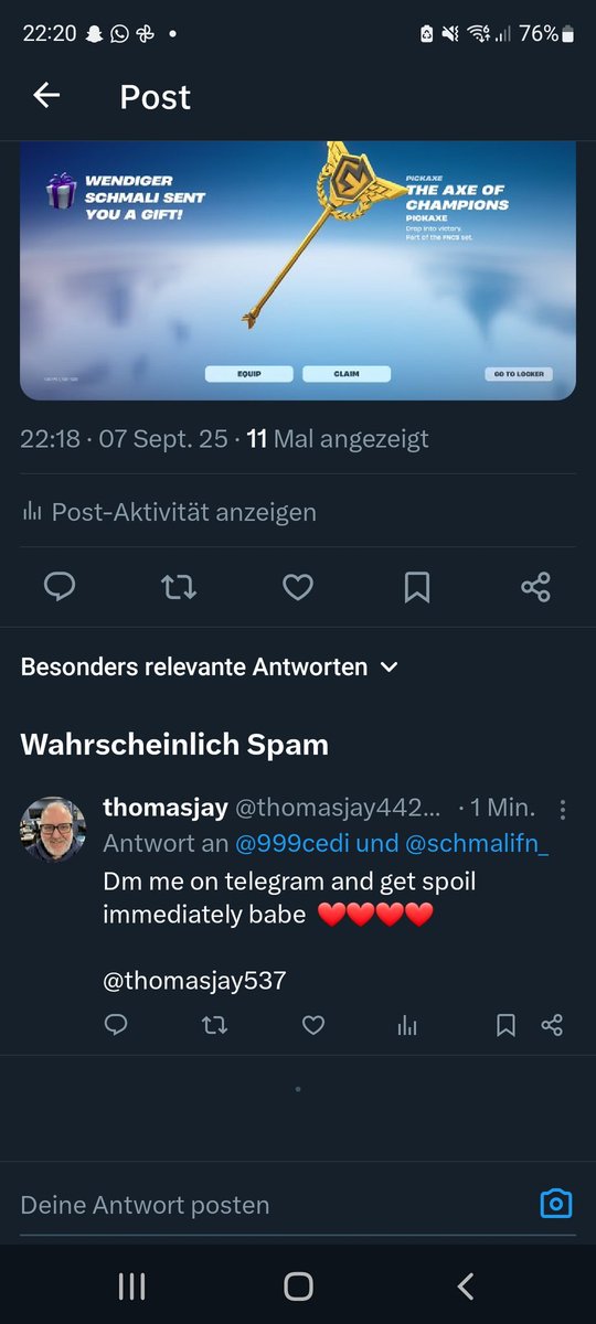 Soll ich Angebot annehmen ?