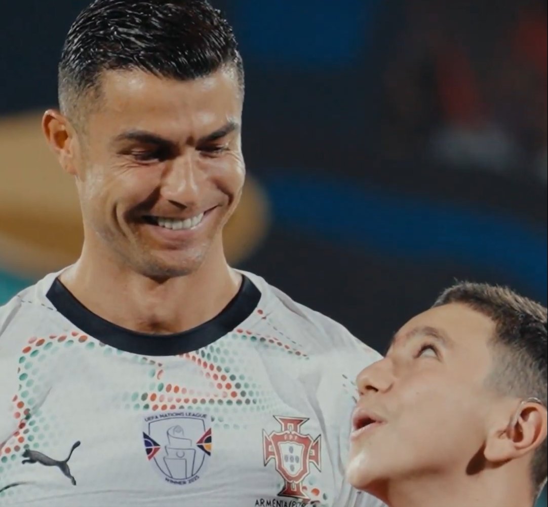 ferferlan's tweet image. #CR7 La postal del fin de semana.