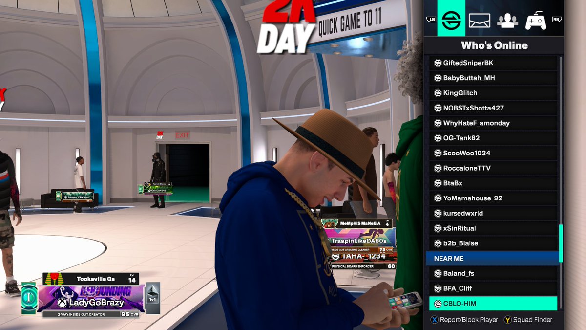 LadyGoBrazy's tweet photo. 2k crossplay is officially working if it's working for you DO NOT RESTART your game or dashboard
#NBA2K26 #NBA2K #2kDay https://t.co/EMvuQhz101