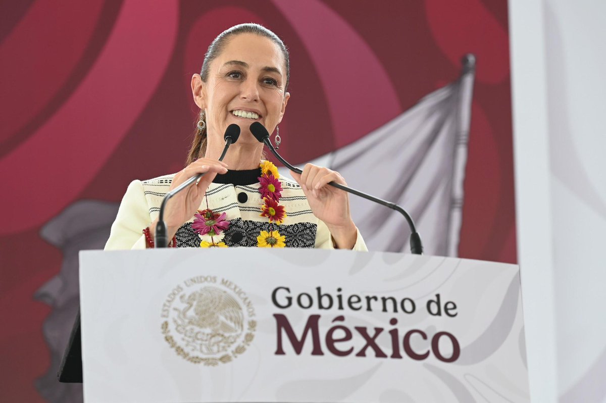 Lucia Trasviña Waldenrath (@luciatraswbcs) on Twitter photo #FelizDomingo #MuchaPresidenta
<a href="/Claudiashein/">Claudia Sheinbaum Pardo</a>
❤️ Es un honor tener como Presidenta a una mujer tan preparada, tan capaz y sobre todo con un profundo amor por México. 🇲🇽
¡Es un honor estar con Claudia hoy! #FelizDomingo #MuchaPresidenta
<a href="/Claudiashein/">Claudia Sheinbaum Pardo</a>
❤️ Es un honor tener como Presidenta a una mujer tan preparada, tan capaz y sobre todo con un profundo amor por México. 🇲🇽
¡Es un honor estar con Claudia hoy!