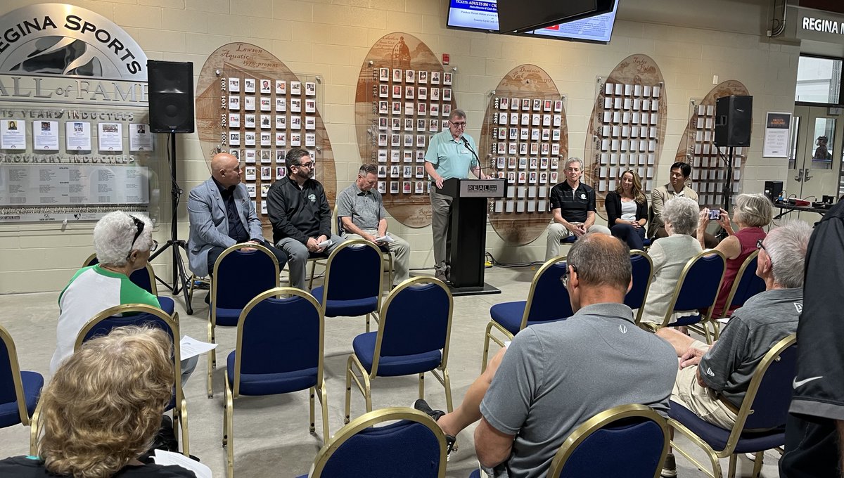 That concludes 2025 introductions  Congratulations  to Rob Bresciani, Mervin Tran, Steve Mazurak, Janine Polischuk, the 2013 Regina Thunder &amp;Dale Derkatch. Can’t wait to celebrate legacies at the Induction Ceremony! Induction Ceremony October 9, 2025. Tickets  RSHOF website