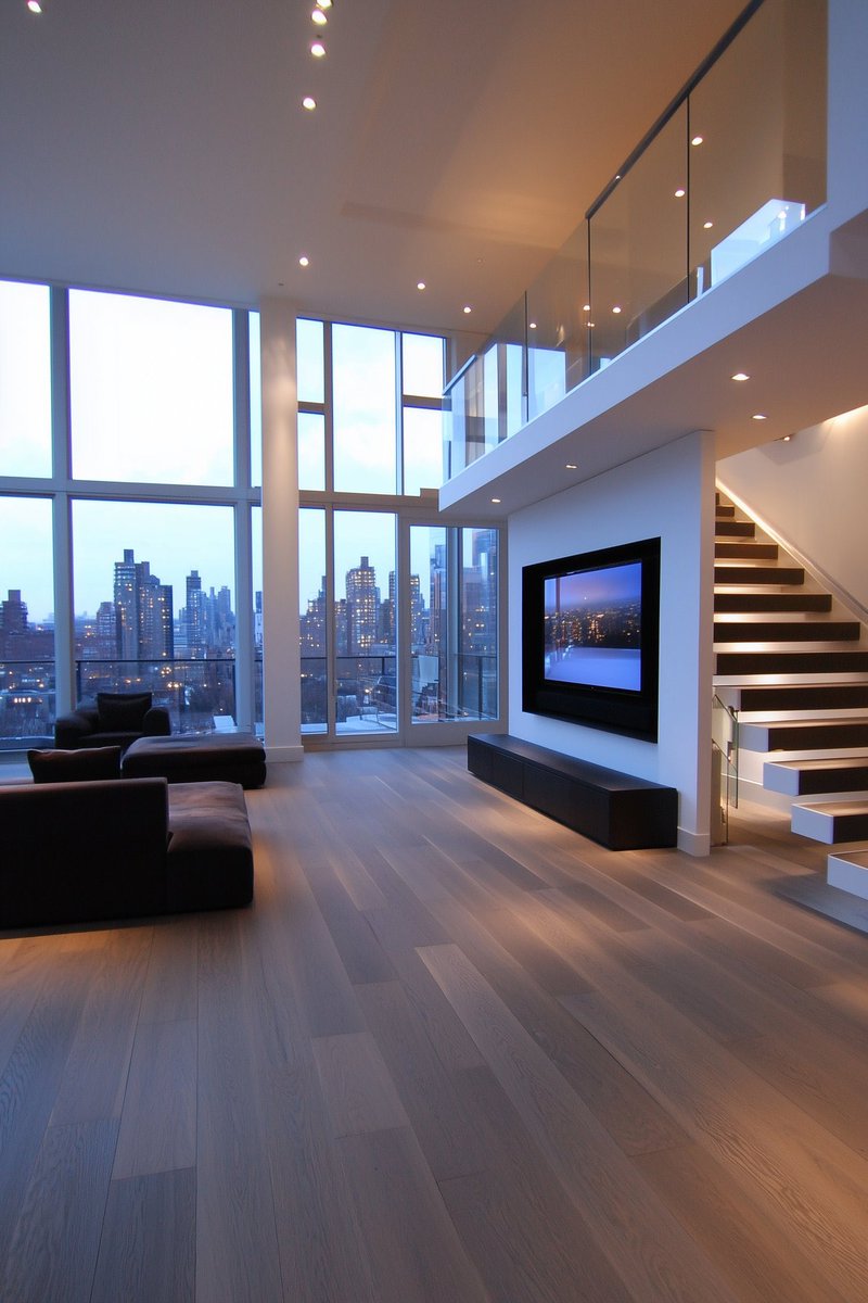 Modern penthouse