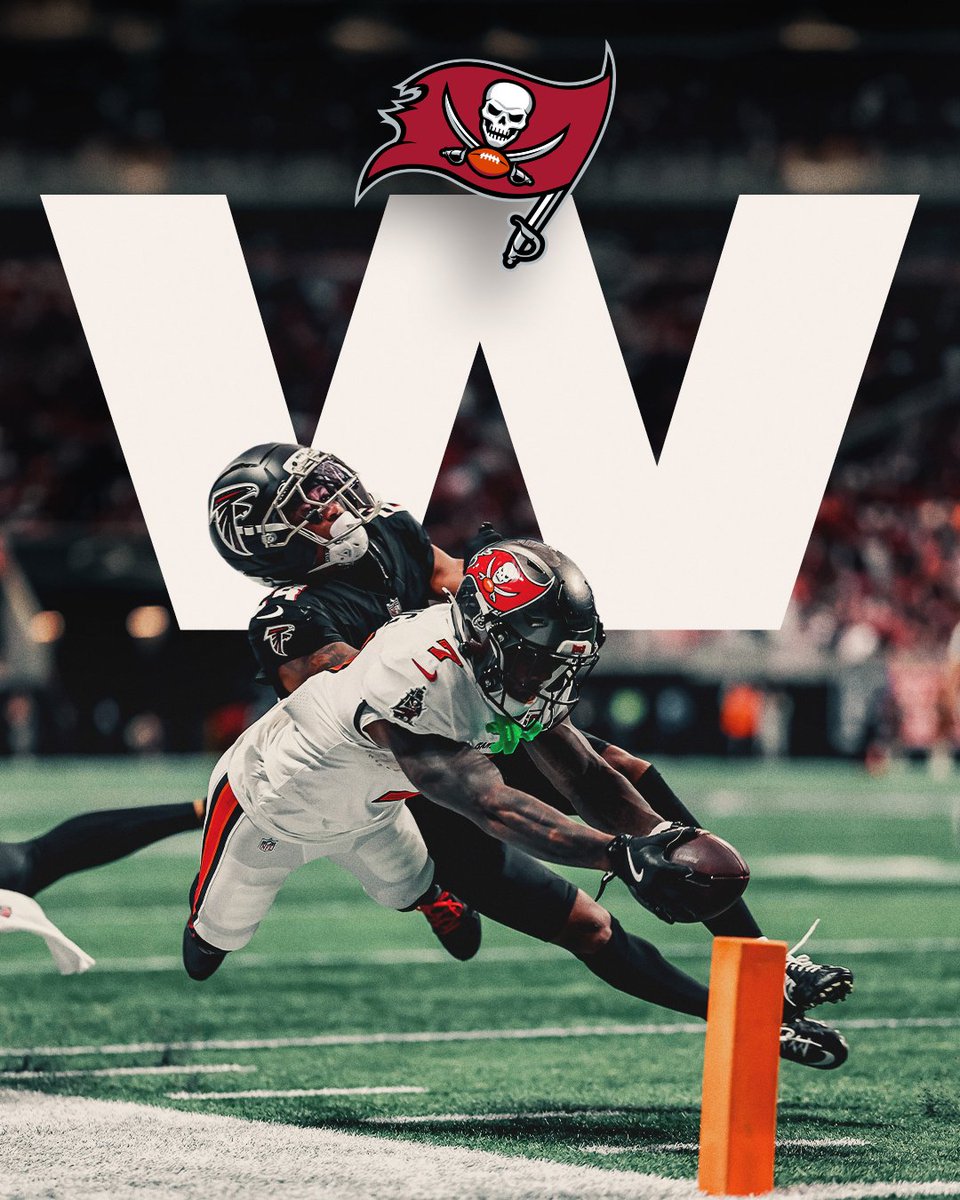 Buccaneers's tweet image. WEEK 1 DIVISIONAL DUB ‼️