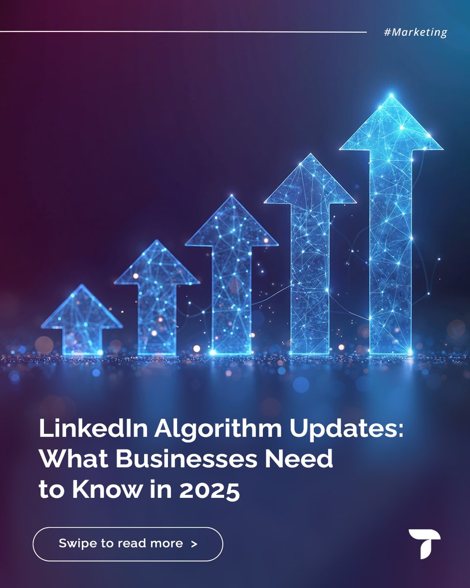 think_swift's tweet image. LinkedIn’s feed just changed. 
Here’s how B2B brands can stay visible, relevant, and ahead in 2025. 

#LinkedInTips #B2BMarketing #ContentStrategy #MarketingTrends #DigitalMarketing