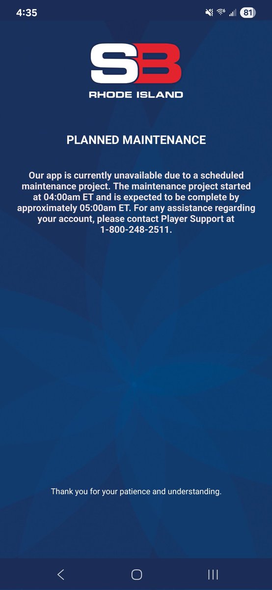 ShamusAnderson's tweet image. @SB_RhodeIsland whoever is running this shit has to be the dumbest motherfucker ever. ITS THE FIRST SUNDAY OF FOOTBALL YOU IDIOTS.

Can some non-corrupt person please help this state and bring in @DKSportsbook or ANY OTHER SPORTSBOOK.