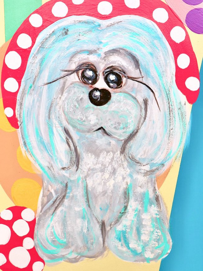 barusamikoyasu's tweet photo. 🐾🐾🌈✨
#dog #maururu #シュナウザー #いぬすたぐらむ #日本ペイント #mural #door #art #paint https://t.co/euJFlRpAsS