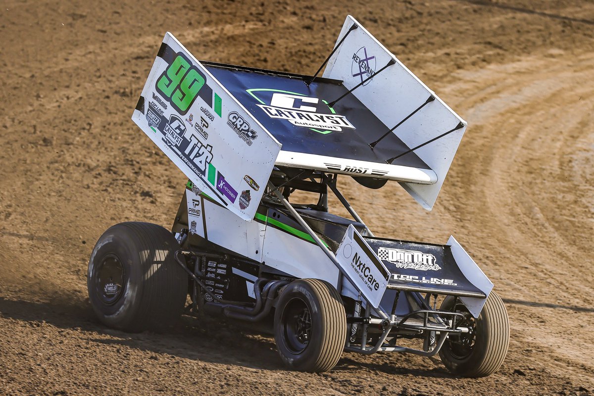 Quick Time! ⏱️

For the second time in three races, Tony Rost turns the fastest Qualifying lap with the American Sprint Car Series!

The native of Utica, NE, clocks in at 11.551 around the 1/3-mile and banks the $1,500 bonus, courtesy of ESI and BUSS Excavating!