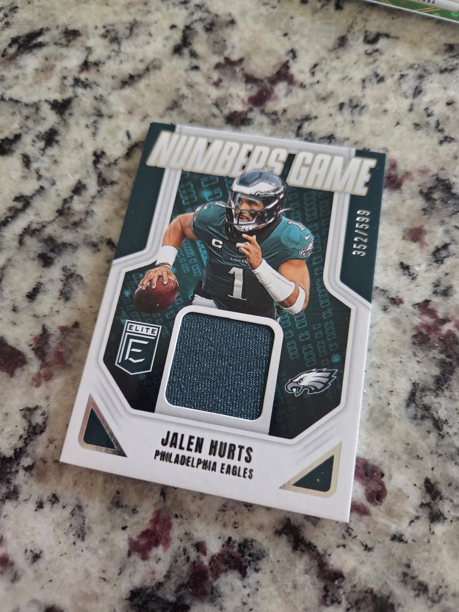 Doctor__Hector's tweet photo. /599 Relic of @JalenHurts #BreedofOne #FlyEaglesFly https://t.co/1Bf9Ye0zZf