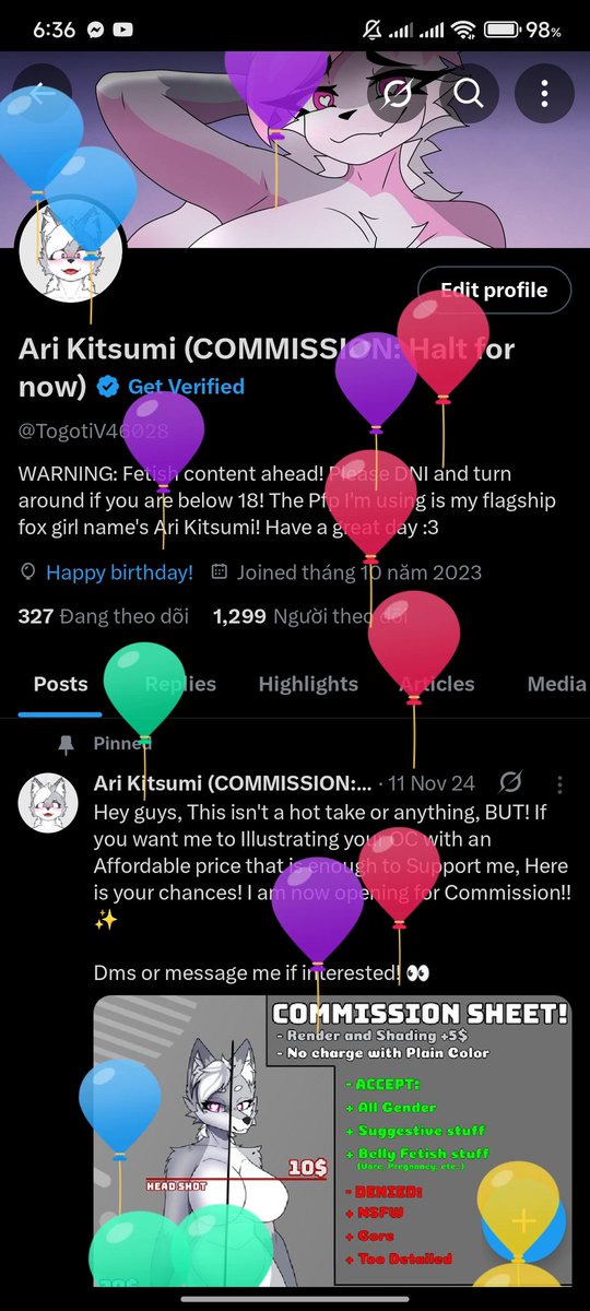 [OFF-TOPIC] 
Bwa... The balloon is back! 
Officially turn 20 today 🥹✨