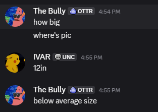 sorry <a href="/bully_lol/">The Bully</a>. im not up to your standards 🙁