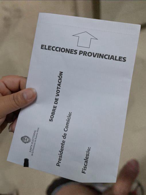 voté! llegue justito lpm