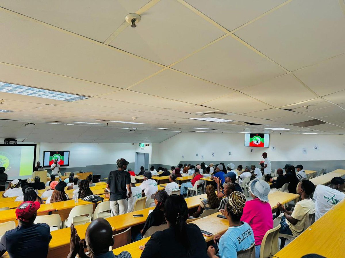 The Afrika Mayibuye Movement National Youth Coordinator Vanessa Mulaudzi convened the Afrika Mayibuye Movement Youth Provincial meeting in Polokwane, Limpopo.  The young people of Limpopo sees the alternative in the Afrika Mayibuye Movement. 
#AfrikaMayibuyeMovement